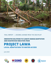 2024 – Innovative Solutions to Climate Change Adaptation and Disaster Risk Reduction from Project LAWA – Local Adaptation to Water Access