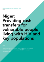 Niger: Providing cash transfers for vulnerable people living with HIV and key populations