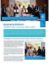 UN WFP India Quarterly Bulletin | January - March 2023 