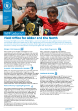 WFP Lebanon Qobayat Field Office Factsheet – June 2022