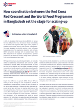 How coordination between the Red Cross Red Crescent and the World Food Programme in Bangladesh set the stage for scaling-up: Anticipatory action in Bangladesh
