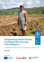 Strengthening Inclusive Climate and Disaster Risk Financing in the Philippines: A Landscape Overview