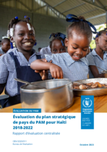 Evaluation of Haiti WFP Country Strategic Plan 2018-2022