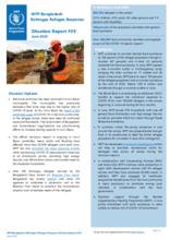 WFP Bangladesh  - External Situation Reports 2020