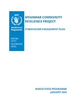 Myanmar Community Resilience Project: Stakeholder Engagement Plan
