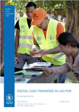 Digital cash transfers in Lao PDR - 2021