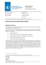 WFP Ethics Office - Annual Reports