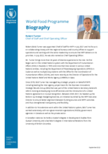 Chief of Staff and Chief Operating Officer Robert Turner - Biography - 2022