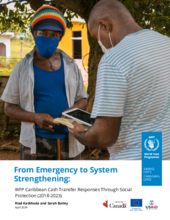 From Emergency to System Strengthening:  WFP Caribbean Cash Transfer Responses Through Social Protection (2018-2023) 