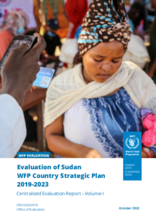 Evaluation of Sudan WFP Country Strategic Plan 2019-2023