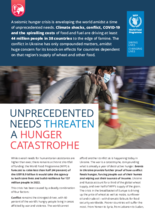 Unprecedented Needs Threaten a Hunger Catastrophe -  April 2022