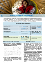 WFP in Cox's Bazar - Gender Brief