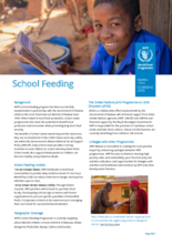 2021 – School Feeding Programme Factsheet – WFP Malawi, May 2021