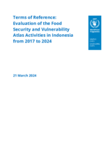 Indonesia, Evaluation of the Food Security and Vulnerability Atlas Activities from 2017 to 2023