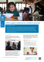 2022 - KOICA support to Bhutan for a Healthier Tomorrow