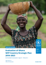 Evaluation of Ghana WFP Country Strategic Plan 2018-2021 