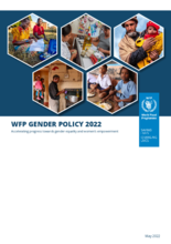 WFP Gender Policy 2022 