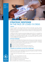 WFP Mali - Strategic Response in the face of  the COVID-19  Crisis
