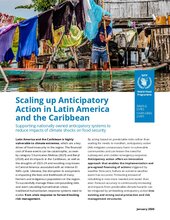 Scaling up Anticipatory Action in Latin America and the Caribbean 