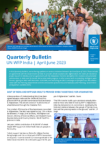 UN WFP India Quarterly Bulletin | April-June 2023 
