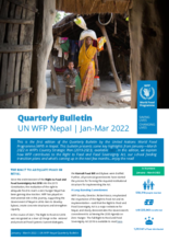 WFP Nepal - Quarterly Bulletin