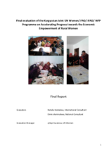 Kyrgyzstan, Joint Evaluation: Joint UN Women/ FAO/ IFAD/ WFP Programme on Accelerating Progress towards the Economic Empowerment of Rural Women