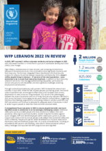 WFP Lebanon 2022 in Review