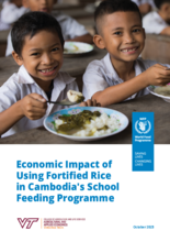 Economic Impact of Using Fortified Rice in Cambodia’s School Feeding Programme