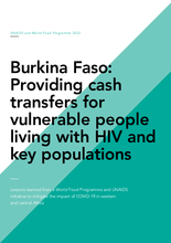 Burkina Faso: Providing cash transfers for vulnerable people living with HIV and key populations 