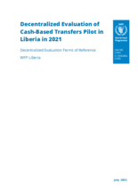 Liberia, Cash-Based Transfers Pilot 2021: Evaluation