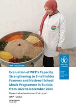 Tunisia, Evaluation on School Feeding and Livelihood Activities from 2022 to 2024