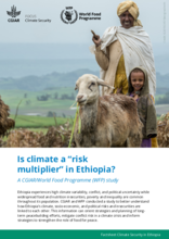 Is climate a risk multiplier in Ethiopia? 