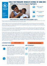 World Food Programme Democratic Republic of Congo  2020 Annual Country Report Highlights