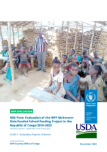 Republic of Congo, mid-term evaluation: McGovern-Dole Funded School Feeding Programme 2018-2022
