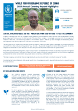 World Food Programme Republic of Congo 2021 Annual Country Report Highlights