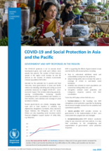 Social Protection and COVID-19 in Asia and the Pacific