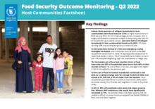 Food Security Outcome Monitoring – Q2 2022 – Communities Factsheet 