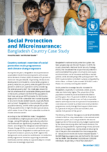 Social protection and Microinsurance: Series of Case Studies on Bangladesh, Fiji, Ethiopia, Madagascar and Zambia