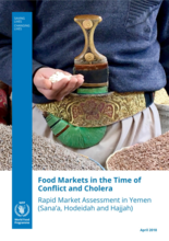 Yemen - Food markets in the Time of Conflict and Cholera, April 2018