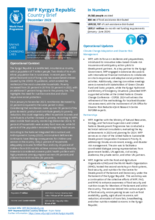 WFP Kyrgyz Republic - Country Brief