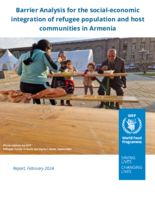 Barrier analysis for the social-economic integration of refugee population and host communities in Armenia (Report, February 2024)  
