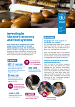 Investing in Ukraine's economy and food systems