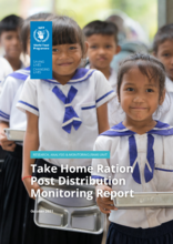 School-feeding take-home ration – post-distribution monitoring (PDM) report 2021