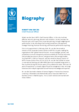 Biography - Chief Financial Officer, Robert van der Zee - April 2024