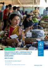 Evaluation of WFP Contribution to Market Systems in South Sudan and Bangladesh 2018-2022