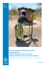 Comunicação para a Mudança Social e de Comportamento Análise Comparativa Pré- e Pós-teste: Módulo de Tópico sobre Saneamento e Higiene
