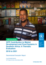 Thematic Evaluation of WFP Contribution to Market Development and Food Systems in Southern Africa