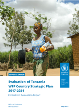 Evaluation of Tanzania WFP Country Strategic Plan 2017-2021