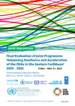 Final Evaluation of Joint Programme ‘Enhancing Resilience and Acceleration of the SDGs in the Eastern Caribbean’ 2020-2022 
