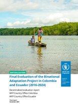 Colombia-Ecuador, Binational Adaptation Project (2016-2024): Decentralized evaluation